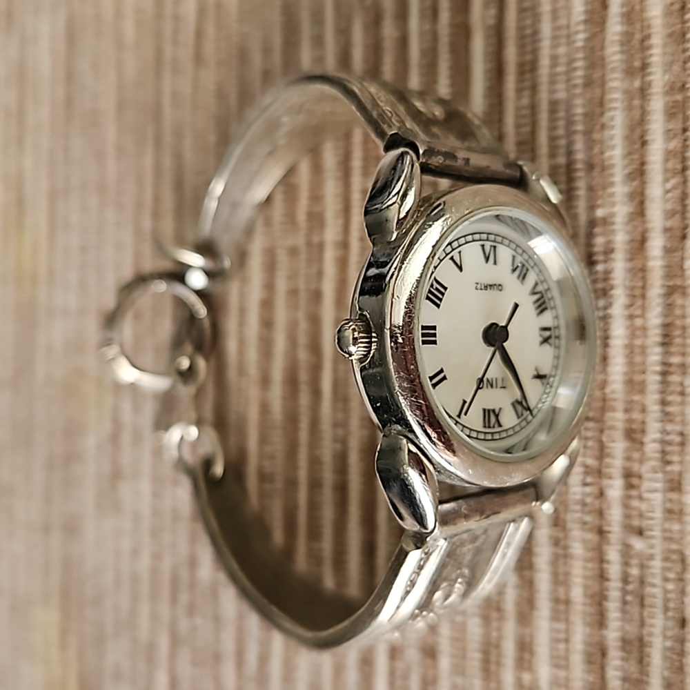 Vintage Spoon Handle Silver Watch - Picture 8 of 11